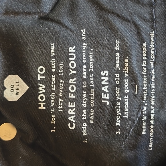 Madewell, The Perfect Vintage Wide-Leg Jean, Black, EUC, Women's 26 - Picture 13 of 16